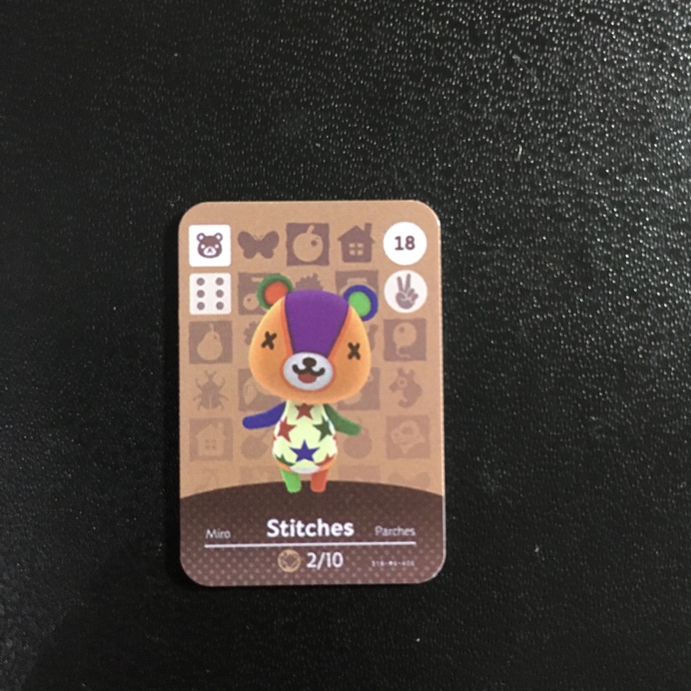 MINI Fanmade Animal Crossing Amiibo Card Stitches